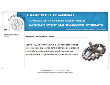 Visitez le site Laurent & Charras