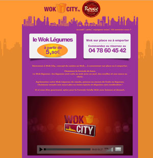 Visitez le site Wok City